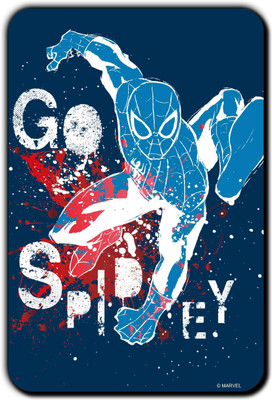 

Marvel Go spidey (Officially Licensed) Fridge Magnet Pack of 1(Multicolor)