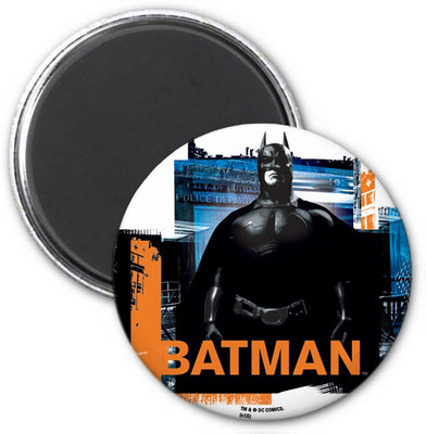 

Warner Bros. Batman in gotham city Fridge Magnet Pack of 1(Multicolor)