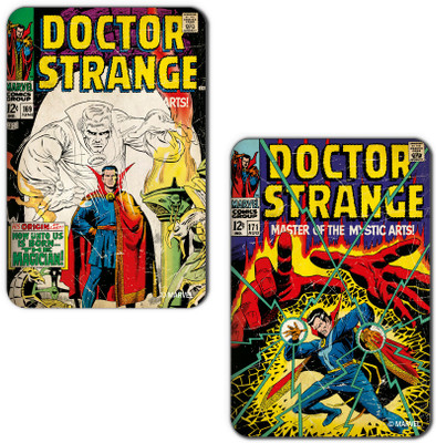

Marvel Dr.Strange master (Officially Licensed) Fridge Magnet Pack of 2(Multicolor)