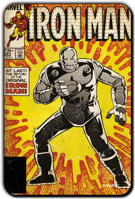 

Marvel Iron man returns pack of 1 (Officially Licensed) Fridge Magnet Pack of 1(Multicolor)