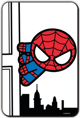 

Marvel Spider-Man peep Kawaii (Officially Licensed) Fridge Magnet Pack of 1(Multicolor)