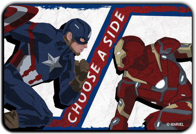

Marvel Civil War- Choose a side pack of 1 (Officially Licensed) Fridge Magnet Pack of 1(Multicolor)