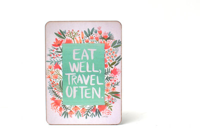 

My Own Travel Often Fridge Magnet Pack of 1(Multicolor)