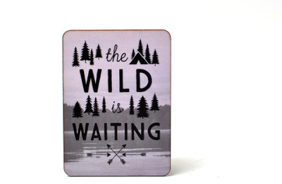 

My Own Wild Waiting Fridge Magnet Pack of 1(Multicolor)