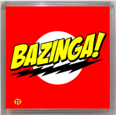 

Thoughtroad Bazinga Door Magnet Pack of 1(Multicolor)