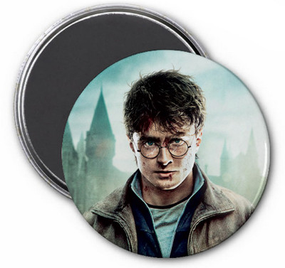 

Warner Bros. Harry Potter face Fridge Magnet Pack of 1(Multicolor)