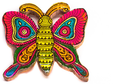 

Utkalamrita Butterfly Fridge Magnet Fridge Magnet Pack of 1(Multicolor)