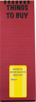 

Nourish Regular Memo Pad(Things To Buy Magnetic Refrigerator, Red)