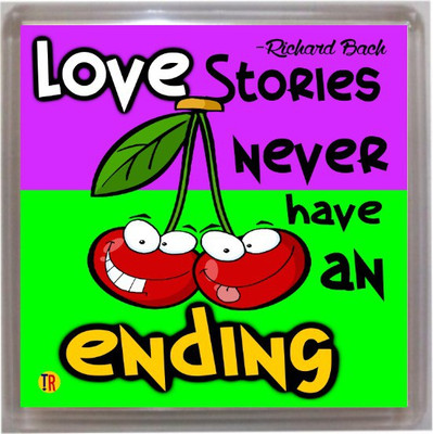 

Thoughtroad Love Stories Fridge Magnet, Door Magnet Pack of 1(Multicolor)