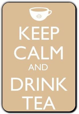 

Posterboy Keep calm and drink tea Fridge Magnet Pack of 1(Multicolor)