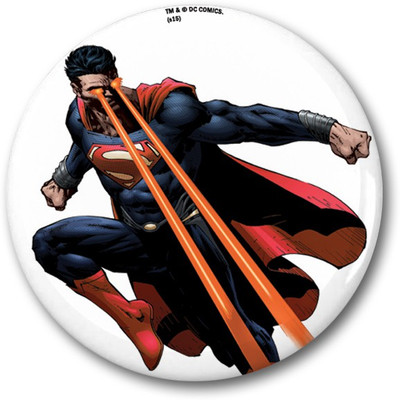 

Warner Bros. Superman In Action Fridge Magnet Pack of 1(Multicolor)