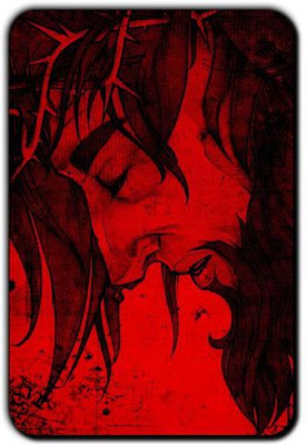 

Posterboy Jesus Red Fridge Magnet Pack of 1(Multicolor)