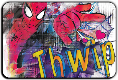 

Marvel Spider-man -thwip (Officially Licensed) Fridge Magnet Pack of 1(Multicolor)