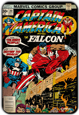 

Marvel Captain America night pack of 1 (Officially Licensed) Fridge Magnet Pack of 1(Multicolor)