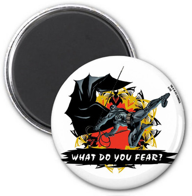 

Warner Bros. Batman - What do you fear Fridge Magnet Pack of 1(Multicolor)