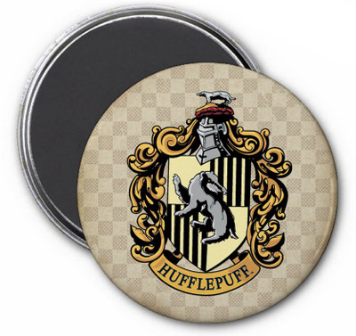 

Warner Bros. Harry Potter -Hufflepuff Fridge Magnet Pack of 1(Multicolor)