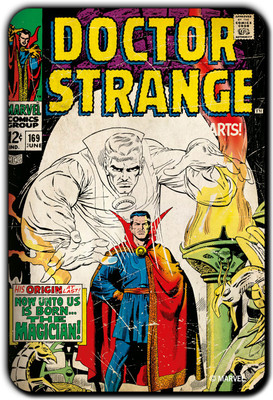 

Marvel Dr.Strange origin pack of 1 (Officially Licensed) Fridge Magnet Pack of 1(Multicolor)