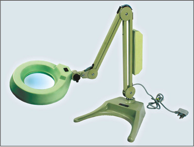

LENSEL FLEXIBLE ARM ILLUMINATED MAGNIFIER SEMI DELUXE MODELINCLUDING MOVABLE HEAVY BASE AND INCREASED MAGNIFICATION ATTACHMENT 4X DESK TOP ILLUMINATED INSPECTION MAGNIFIER(Cream)