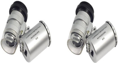 TRISHA Mini Led 60x microscope 60X microscope(Multicolor)
