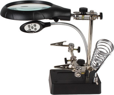 32% OFF on Pia International AC/DC Interchangeable 2.5X, 7.5X & 10X Magnifying Glass(Black) 32% OFF on Pia International AC/DC Interchangeable 2.5X, 7.5X & 10X Magnifying Glass(Black)