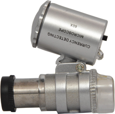 

HRH Currency detecting 60x Led mobile lens(Silver)