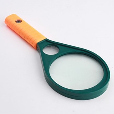 SahiBUY Optical Grade Lenses 4x & 6x Magnifying glass(Green, Orange)
