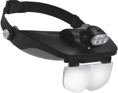 

Tejco Magnivisor 1.2X, 1.8X, 2.5X, 3.5X Headgear Magnifier(Black)