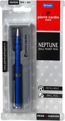 

Writeaway NEPTUNE BALL POINT PEN PIERRE CARDIN PARIS BALL Metal(Blue)