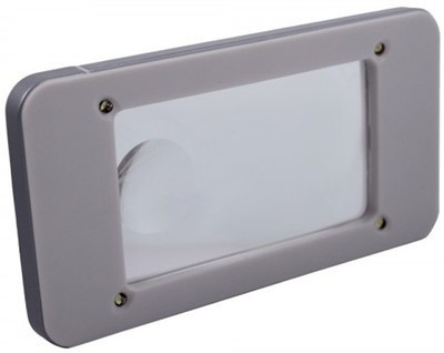 Star Magic iPhone Shape 4LED 2.25X Magnifying Glass(White)