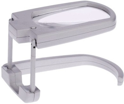 AIW Folding Led Magnifier 3x Magnifying Glass(White)