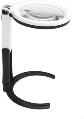 Pia International Ac/Dc 2X 5X Magnifying Glass(White)