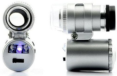 

Sahibuy Currency Detecting With LED Microscope 60X 60x Magnifier(Silver)