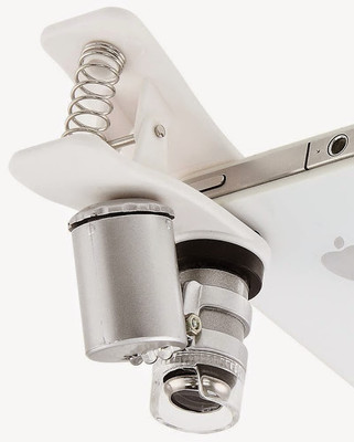 18% OFF on Pia International Universal Clip-On Microscope with Uv Light 60X Magnifying Glass(Cream) 18% OFF on Pia International Universal Clip-On Microscope with Uv Light 60X Magnifying Glass(Cream)