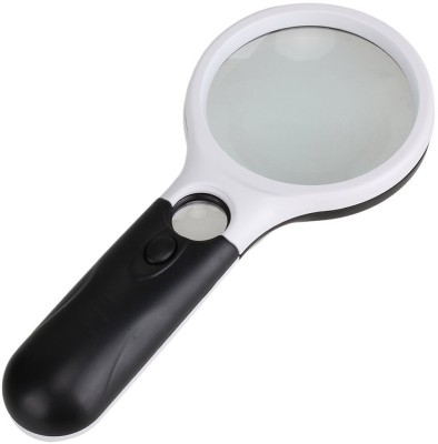 SJ 45x22mm 3x75mm Jumbo 3led Jewelry 45X and 3X. Magnifier(Multicolor)