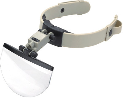 Abdullah Head Lens Magnifier 5.5x Magnifying Glass(Off White)