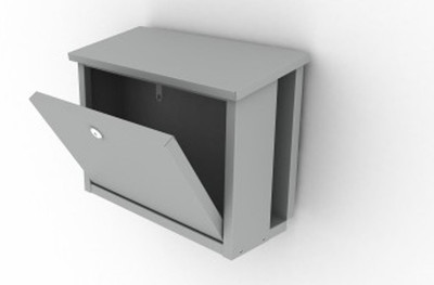 

Indian Decor LETTEBOX Wall Mounted Mailbox(GREY)