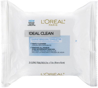 

L'Oreal Paris Ideal Clean Make-Up Removing Towelettes Makeup Remover(25 g)