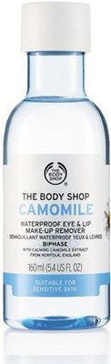 

The Body Shop Camomile Waterproof Eye & Lip Make Up Remover Makeup Remover(160 ml)