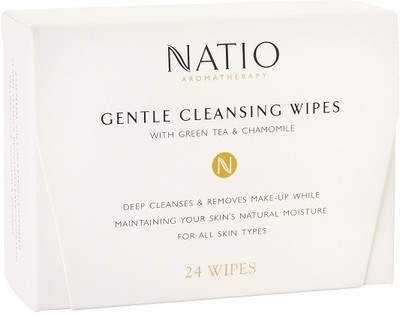 

Natio Aromatherapy Gentle Cleansing Wipes,24 wipes Makeup Remover(7 g)