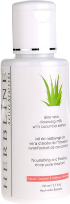 

Herbline Aloe Vera Cleansing Milk Makeup Remover(100 ml)