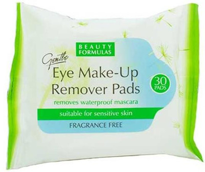 

Beauty Formulas Eye Make-Up Remover Pads Makeup Remover(30 g)