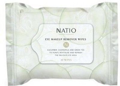 

Natio Eye Make-Up Remover Wipes, 30 Wipes Makeup Remover(98 g)