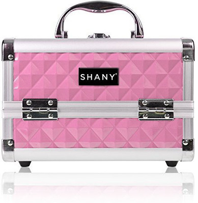 

Shany Cosmetics Pink Mania Makeup Train Case With Mirror
