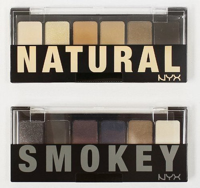 

Nyx The Natural / Smokey Shadow Palette - " Tns01 Plus Tss01 "