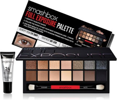 

Smashbox Full Exposure Palette w/ 24 Hour Shadow Primer(Pack of 16)