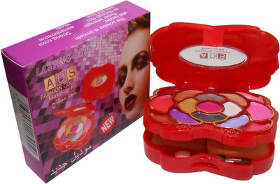 

ADS ADS Fashion Colour Make-up Kit With Free Mars Eye/Lipliner & Adbeni Accessories-ASSH(Pack of 7)