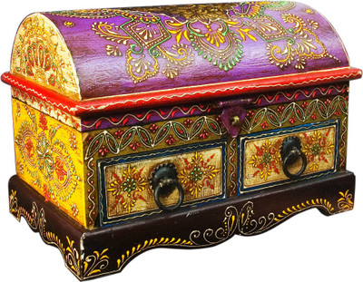 

Raj Laxmi Unique Wooden Makeup Vanity Box(Multicolor)