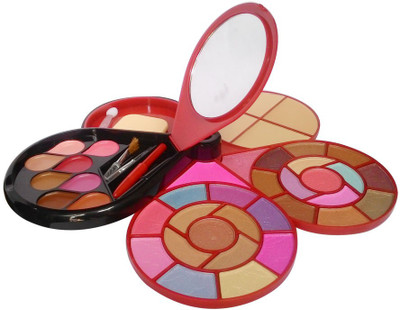 

TYA 26Eyeshadow::3Blusher::4CompactPowder::8Lipcolor::1shimmer::1Puff::1Mirror