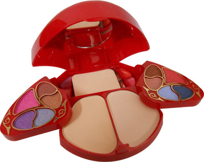

ADS ADS Fashion Colour Make-up Kit With Free Mars Eye/Lipliner & Adbeni Accessories-ARUO(Pack of 7)