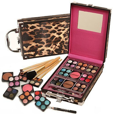 

Ivation Makeup Kit - 36 Pc Set Including Eyeshadow, Blusher, Lip Gloss and Brush Set